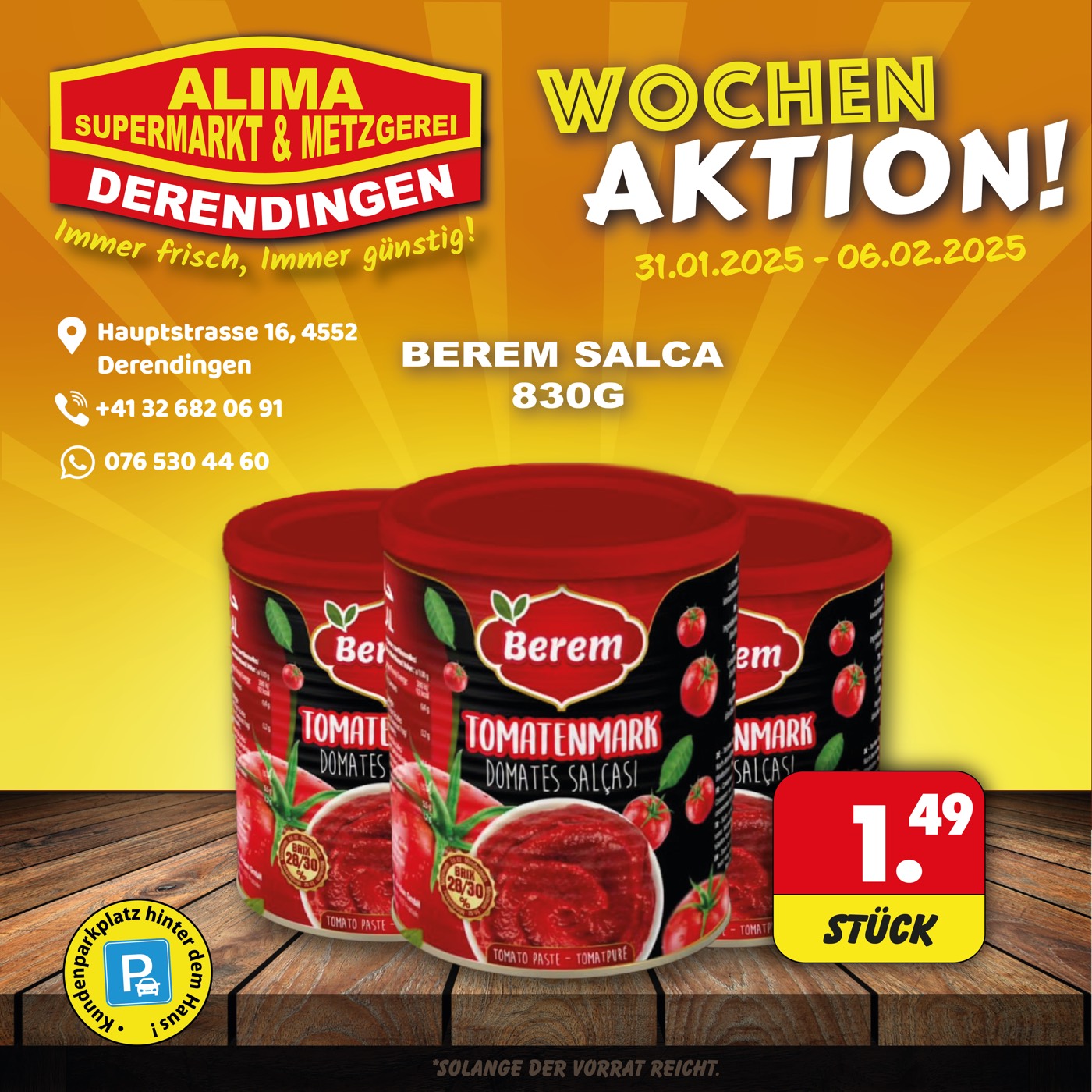 Wochenaktion Angebot 2